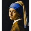 Vermeer Blue Turban Face