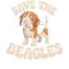 Save the Beagles Cartoon-Tee