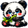 Cute Bamboo Panda