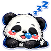Sleepy Panda – FlauschiPandas Edition