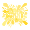 SONNIGGELBE Sommer-Spritzexplosion