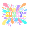Sunny Splash Farbausbruch