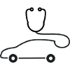 Kfz Mechaniker Auto Diagnose Logo