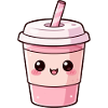 Kawaii Erbeermich rosa Geschenk 
