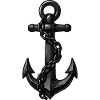 Anker mit Kette – Maritime Grafik