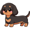 Kawaii Dachshund Gift Dog Owner