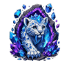 Eisleopard Kristallhöhle