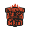 Feuerwehr Im Blut Emblem