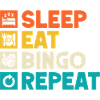 Bingo Bingo Sleep, Eat Repeat Bingo