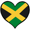 Jamaika_Herzflagge