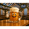 Lachender Bierkrug