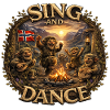 Singing and dancing around the campfire