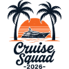 Cruise Squad 2026 Sunset Yacht