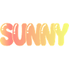 Sunny Dégradé Rétro