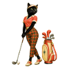 Golfkatze