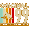 Retro 1999 Original Surf Logo