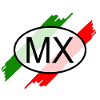 Countries Kennzeichen_MX for Mexico
