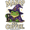 Mana Coffee Frog Wizard Shirt