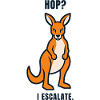 Jumping? Escalating Kangaroo