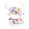 Writer Schreibmaschine Blumen