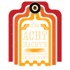 Die 8 machts Retro Statement Design