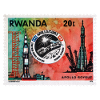 Ruanda Apollo Sojus-Briefmarke