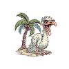 Ostrich Summer Comic