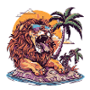 Bande dessinée Lion Summer