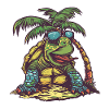 Turtle Summer Comic