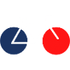 Bicycle white blue red