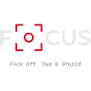 FOCUS | Funny Sarcastic Statement Design