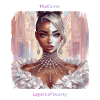Glamour Split Portrait Kristalle