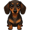 Dachshund Hunde Geschenk Hundehalter