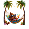 Poop in a Tropical Hammock