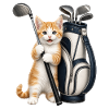 Bébé golfeur