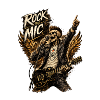 Rock the Mic Skeleton Rocker