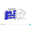 Solar Power Pattern in Blue