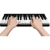 Hands on Piano Keys