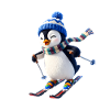 Skipinguin mit Wintermütze