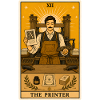 Buchdrucker | Druckkunst Typografie Tarot