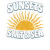Sunset Salt & Sea with Sun Sunset
