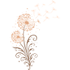 Dandelion – Floral Nature Motif Dandelion