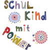 Schulkind mit Power
