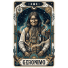Geronimo dans le ciel étoilé