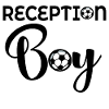 Empfang Fußballjunge