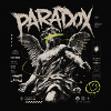Paradox Angel in Neon Grunge