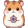 Kawaii Hamster Cute Gift Birthday