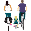 Faire du vélo ensemble