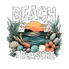 Beach Treasure Sunset