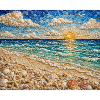 Shell Mosaic Beach Sunrise